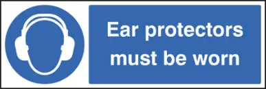 PPE Sign - Ear Protection